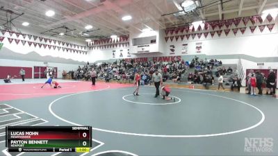 85 lbs Semifinal - Payton Bennett, Newport vs Lucas Mohn, Mountainside