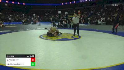 175 lbs Consi Of 32 #2 - Saheim Macias, Central vs Zion Hernandez, Corona Del Mar