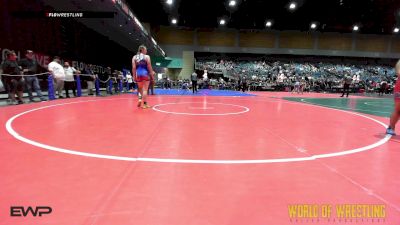 195 lbs Final - Alexandra Anguiano, Hillsboro Mat Club vs Kaylee's Thompson, Maize Wrestling Club