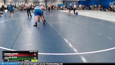 Elite 285 lbs Quarterfinal - Donnie Hidden, St. Cloud State vs Cullen Quick, Luther