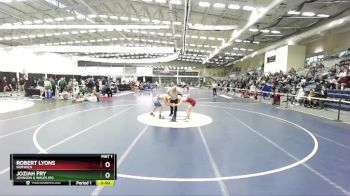 125 lbs Champ. Round 2 - Joziah Fry, Johnson & Wales (RI) vs Robert Lyons, Norwich