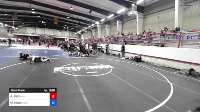 109 kg Semifinal - Austin Pahl, War vs Max Maes, Taos Jr Wrestling