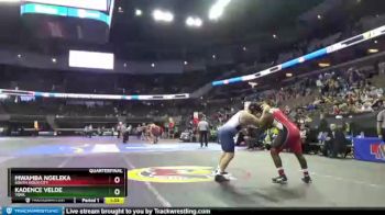 Quarterfinal - Mwamba Ngeleka, South Sioux City vs Kadence Velde, York