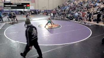113 lbs Champ. Round 1 - Mason Davison, Blackman vs Zack Dao, Notre Dame