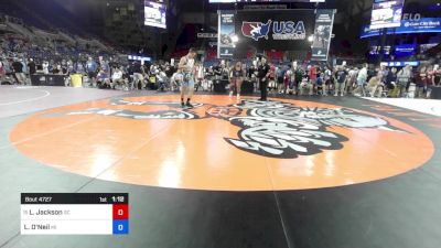 215 lbs Rnd Of 64 - Landon Jackson, SC vs Liam O'Neil, MI