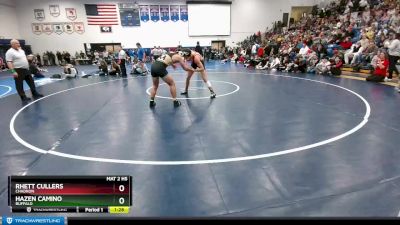 170 lbs Semifinal - Hazen Camino, Buffalo vs Rhett Cullers, Chadron