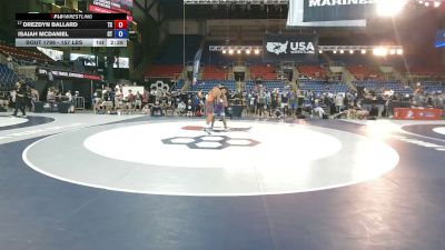 157 lbs Cons. Rd Of 32 - Drezdyn Ballard, Texas vs Isaiah McDaniel, Connecticut