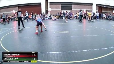 107 lbs Finals (2 Team) - Jayvyn Allami, Roundtree WA vs Logan Hampton, Untouchables