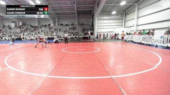 120 lbs Rr Rnd 2 - Kaiden Skodak, Team Michigan vs Caleb Cheddar, Buffalo Valley Wrestling Club EL Black