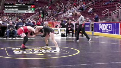 106 lbs Consi 3 - Holly McKinney, Souderton-G vs Taylor Keckler, Gettysburg-G