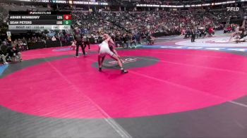 132-4A Cons. Round 1 - Sean Peters, Longmont vs Asher Newberry, Lewis-Palmer