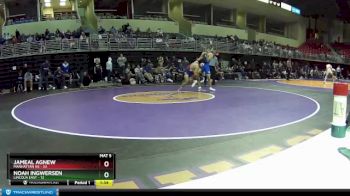 138 lbs Round 4 (6 Team) - Noah Ingwersen, Lincoln East vs Jameal Agnew, Manhattan HS