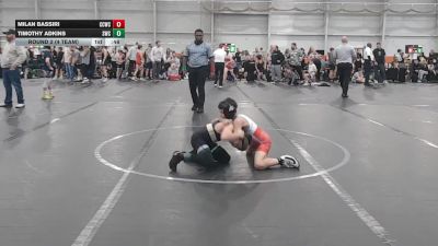 64 lbs Round 2 (4 Team) - Milan Bassiri, Capital City WC vs Timothy Adkins, Shamrock WC