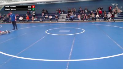 109-120 lbs Cons. Round 2 - Cade Kunkel, Twin River Wrestling Club vs Grady Maas, Wayne Wrestling Club