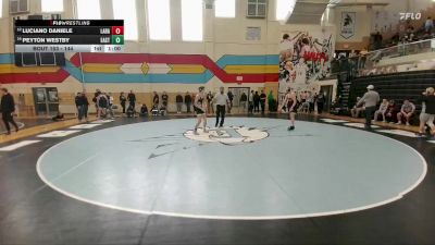 144 lbs Cons. Round 3 - Peyton Westby, Cheyenne East vs Luciano Daniele, Laramie