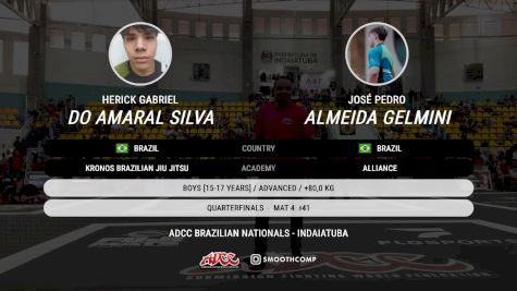 José Pedro Almeida Gelmini vs Herick Gabriel Do Amaral Silva 2025 ADCC Brazilian Nationals