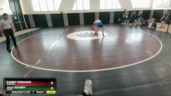 110 lbs Champ. Round 1 - Julia Roundy, Lyman vs Kaebri Yorgason, Riverton