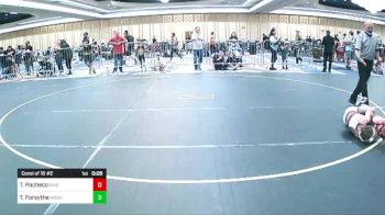 61 lbs Consi Of 16 #2 - Tyzano Pacheco, Brighton WC vs Tomas Forsythe, Monster Garage