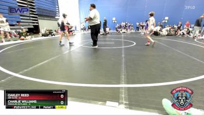 72 lbs Semis (4 Team) - Charlie Williams, Missouri Outlaws vs Oakley Reed, SEK Elite