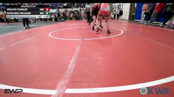 135 lbs Rr Rnd 3 - HollyJo Fansler, Verdigris Youth Wrestling vs Katie Bell Williams, Northeast Take Down Club