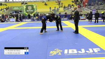 ROBERT VELOSO DE SOUZA vs ANTONIO PEDRO SILVA DIAS 2024 Brasileiro Jiu-Jitsu IBJJF