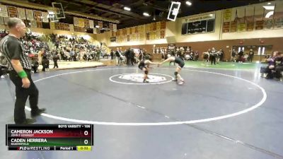 106 lbs Cons. Round 7 - Cameron Jackson, John F Kennedy vs Caden Herrera, Bakersfield