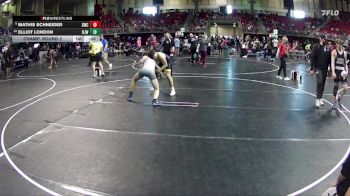 150 lbs Champ. Round 2 - Elliot London, Norfolk Jr Wrestling vs Mathis Schneider, Seward Wrestling Club