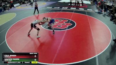 Quarterfinal - Cole Jensen, Randolph vs Dawson Mason, South Loup