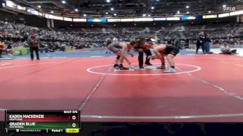 157 lbs Champ. Round 2 - Kaden Mackenzie, Fruitland vs Graden Blue, Centennial