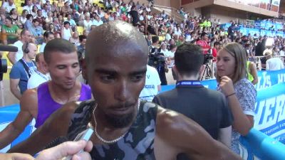 Mo Farah wants to win every race, just misses 1500m best in Monaco