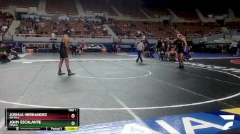 D3-138 lbs Cons. Round 1 - Joshua Hernandez, Rio Rico vs John Escalante, Peoria