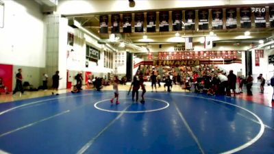 40 lbs Round 1 - Elila Jean Harlan, So Cal Hammers vs Benjamin Saenz, Threshold Wrestling Club