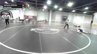 144 lbs Consi Of 8 #2 - Santiago Medrano, Wlv Jr Wrestling vs Ace Moore, Vegas Sport WC
