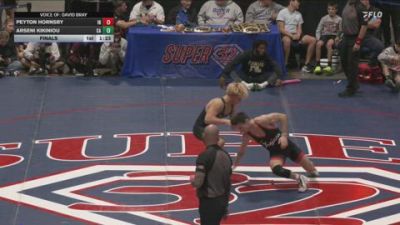 150 lbs Final - Peyton Hornsby, IN vs Arseni Kikiniou, CA