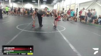 44 lbs Round 7 (8 Team) - Jack Dolson, PA Alliance vs Lucas Rivas, Rush WC