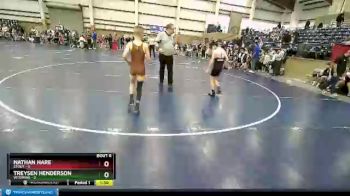 71 lbs Round 3 (4 Team) - Treysen Henderson, Wyoming vs Nathan Hare, Stout