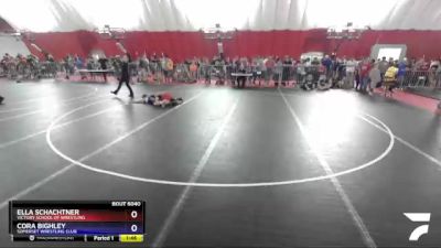 90-95 lbs Round 2 - Ella Schachtner, Victory School Of Wrestling vs Cora Bighley, Somerset Wrestling Club