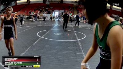 84 lbs Finals (2 Team) - Nolan Wright, Rogue WC vs Brinson Braun, Warner Elite