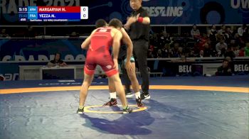 65 kg Qualif. - Hrachya Margaryan, Arm vs Marwane Ahmed Yezza, Fra