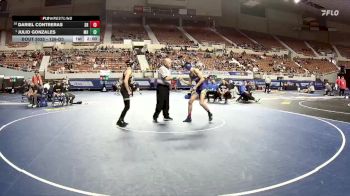 120-D3 Quarterfinal - Sebastian Serrano, Sahuarita High School vs Peiton Weeks, Poston Butte High School