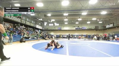149 lbs 3rd Place Match - Colin Roberts, Lake Erie vs Buddy Leonard, Davenport