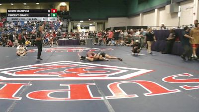 157 lbs Consi Of 64 #1 - Gavin Ciampoli, PA vs Vincent Grack, NC