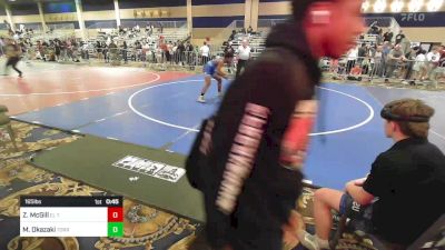 165 lbs Consi Of 16 #2 - Zhennedy McGill, El Toro vs Mahiro Okazaki, Torrey Pines HS