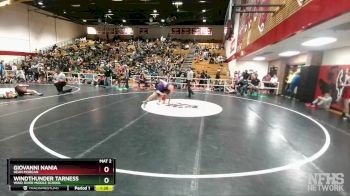 150 lbs Semifinal - WindThunder Tarness, Wind River Middle School vs Giovanni Nania, Dean Morgan