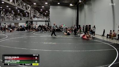 126 lbs Placement (4 Team) - STEVEN ROBLES, Team Arizona vs Drake McClure, Sakura Worldwide