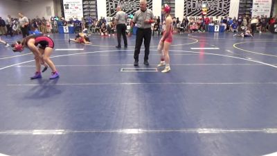 106 lbs Quarterfinal - Ella Trahan, Fort Cherry vs Julie Gatto, Stafford-VA