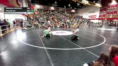 150 lbs Quarterfinal - William Alt, Kelly Walsh vs Brendan Woodard, Torrington