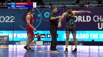 74 kg Qualif. - Hrayr Alikhanyan, Armenia vs Dimitar Atanasov Angelov, Bulgaria
