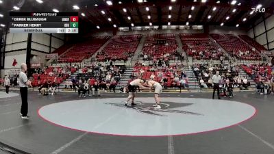 197 lbs Semifinal - Parker Henry, Ouachita Baptist vs Derek Blubaugh, Indianapolis