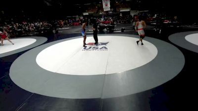 150 lbs Cameron James, IEWA - Inland Empire Wrestling Association vs Cade Johnston, SDIKWA - San Diego-Imperial Kids Wrestling Association